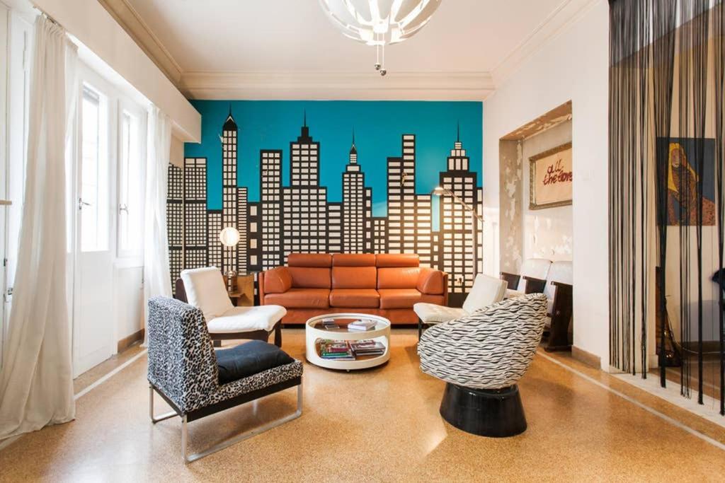 Mid Century 3 Bdr City Centre Townhouse เอเธนส์ ภายนอก รูปภาพ